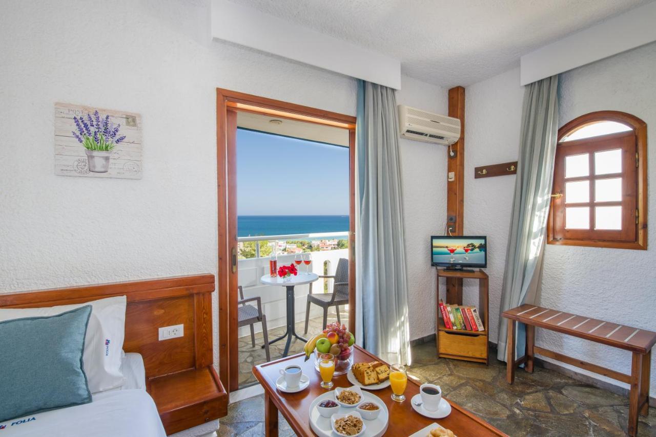 Folia Apartments Chania Agia Marina Eksteriør billede