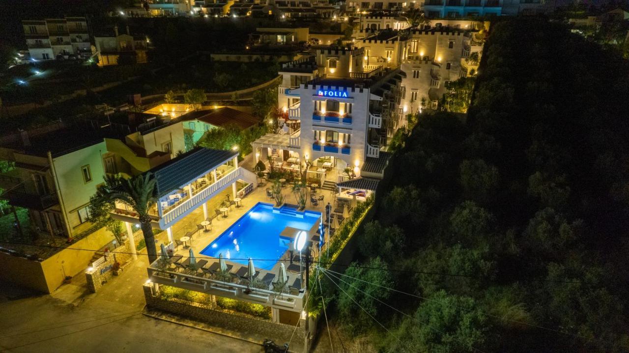 Folia Apartments Chania Agia Marina Eksteriør billede
